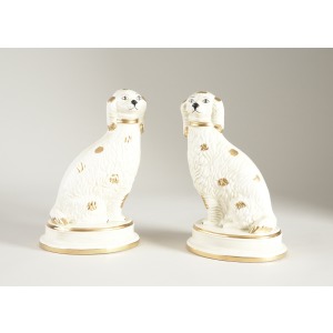 43-0185 Spaniels - Pair