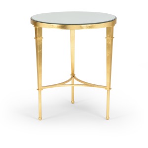 Round Regent Table-gold