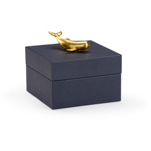 William Whale Box - Navy