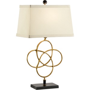 Loose Knot Lamp - Gold