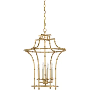 Bamboo Chandelier