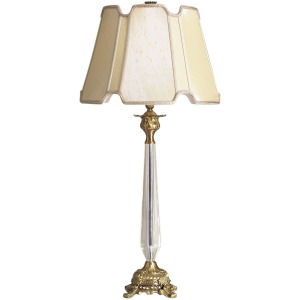 23-0083 Brass Prism Table Lmp