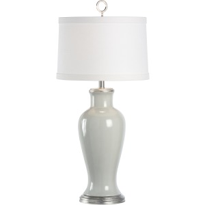 Beige Vase Lamp