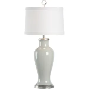 Beige Vase Lamp