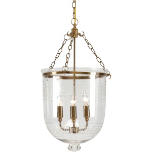 Pendant With Glass Decor