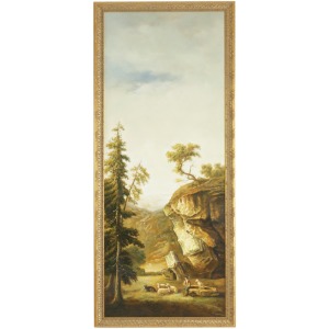 34-0165b River Landscap-sheep