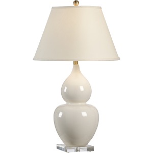 Fulton Vase Lamp - Cream