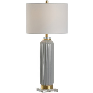 Samuel Ceramic Lamp - Gray