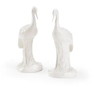 Large Heron-white Pair