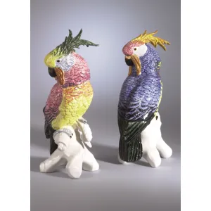 43-0045 Lg. Cockatoos - Pair
