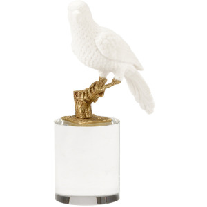 Parrot On Crystal - Round Small