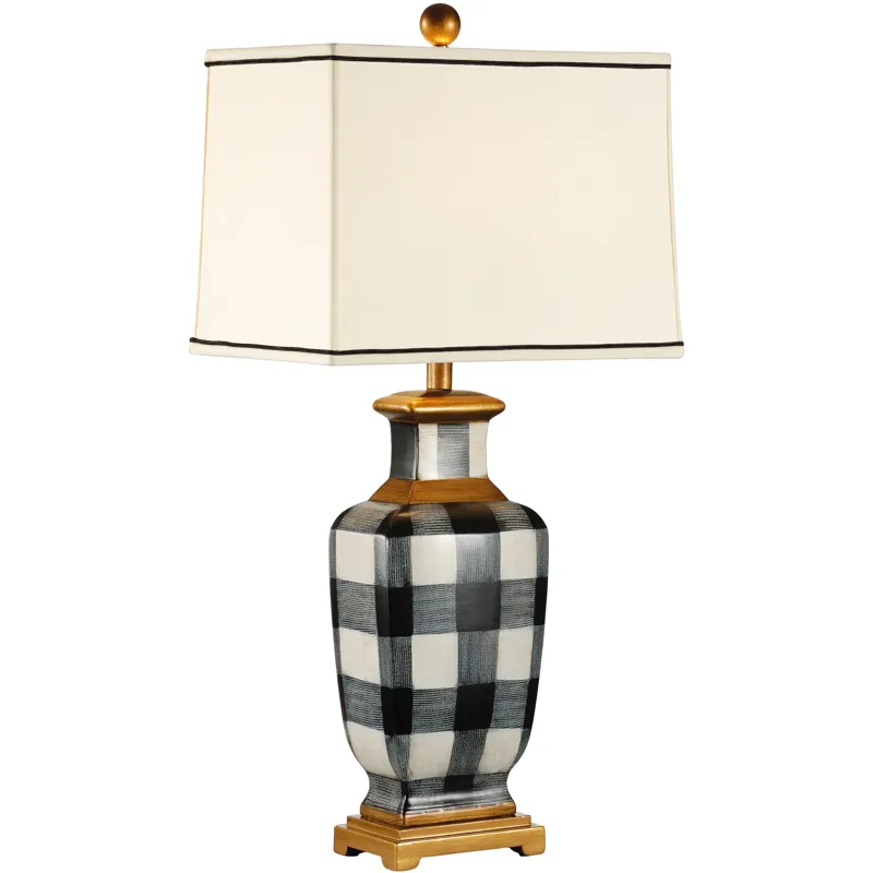 Plaid Lamp