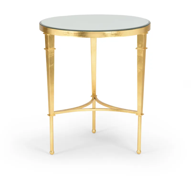 Round Regent Table-gold