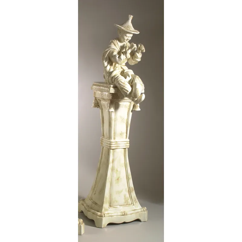 43-0008b Chinoiserie Man W/ P