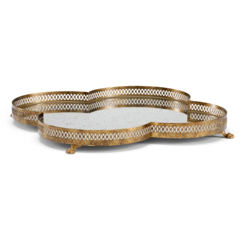 Tracery Mirrored Tray