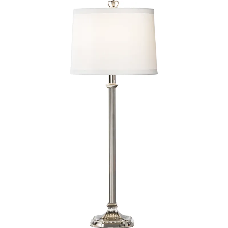 Column Buffet Lamp - Nickel