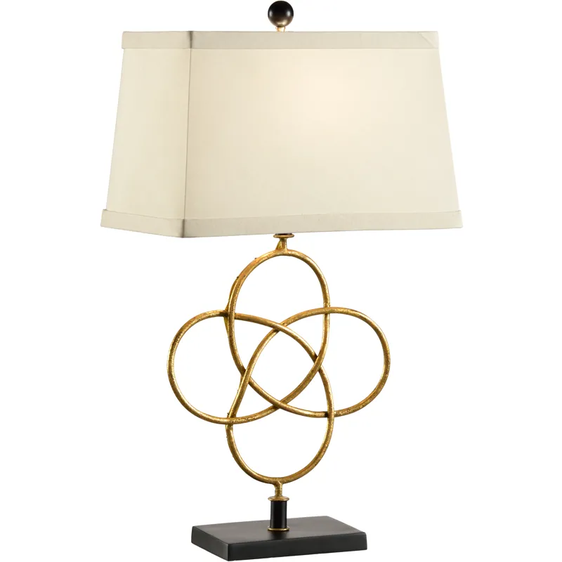 Loose Knot Lamp - Gold