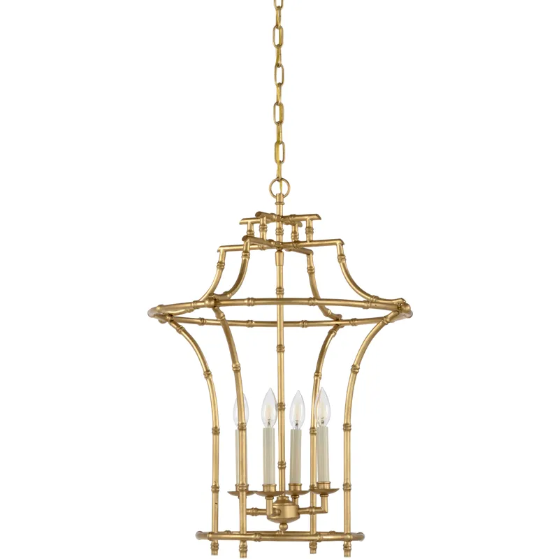 Bamboo Chandelier