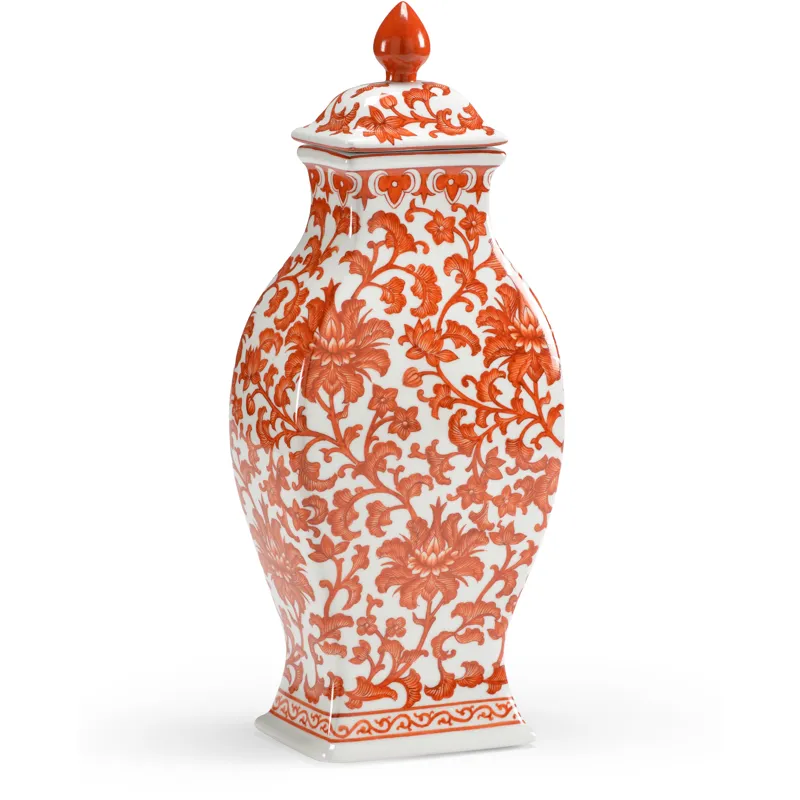 Pumpkin Rectangular Vase