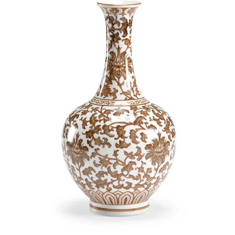 Nutmeg Long Neck Vase