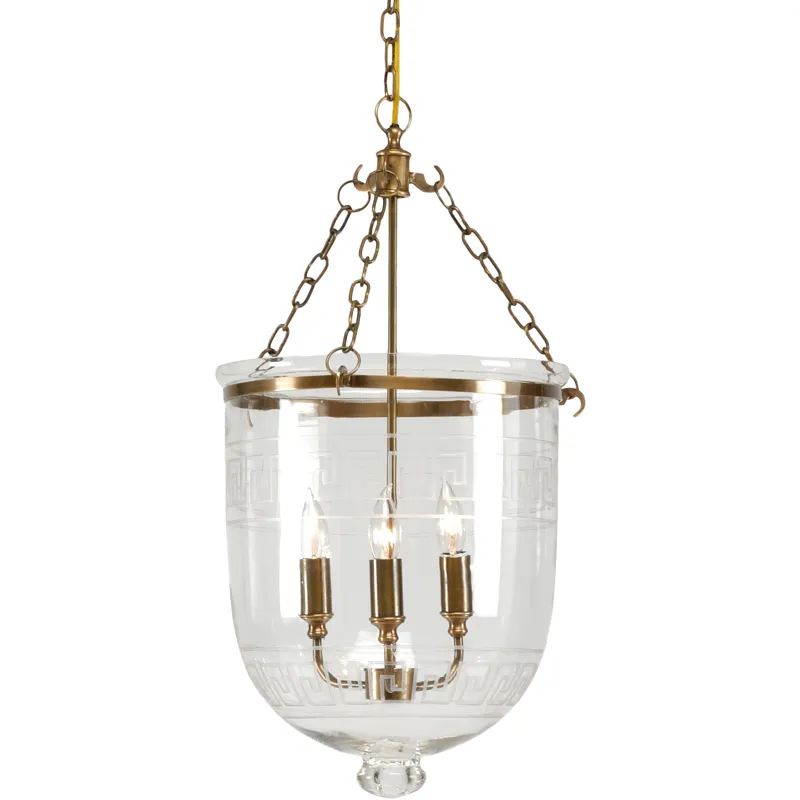 Pendant With Glass Decor