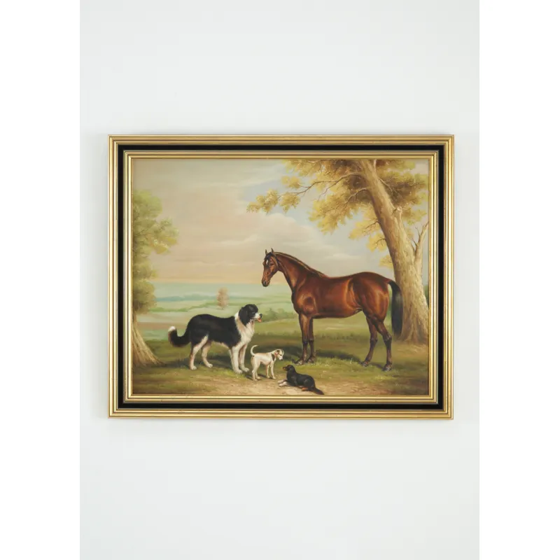 34-0160 Hunter Three Dogs