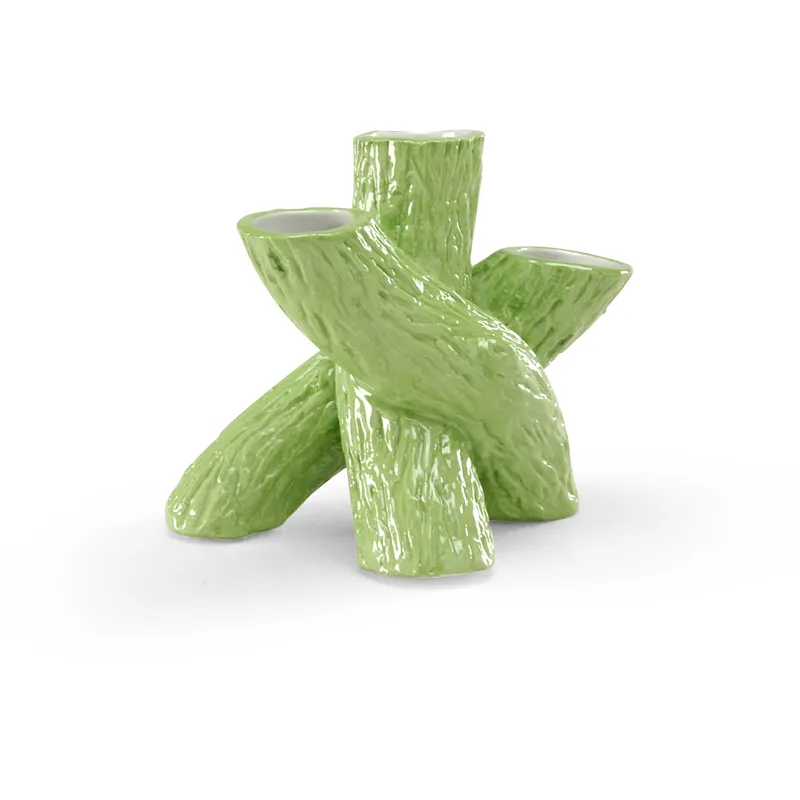 Sm Twig Vase Green