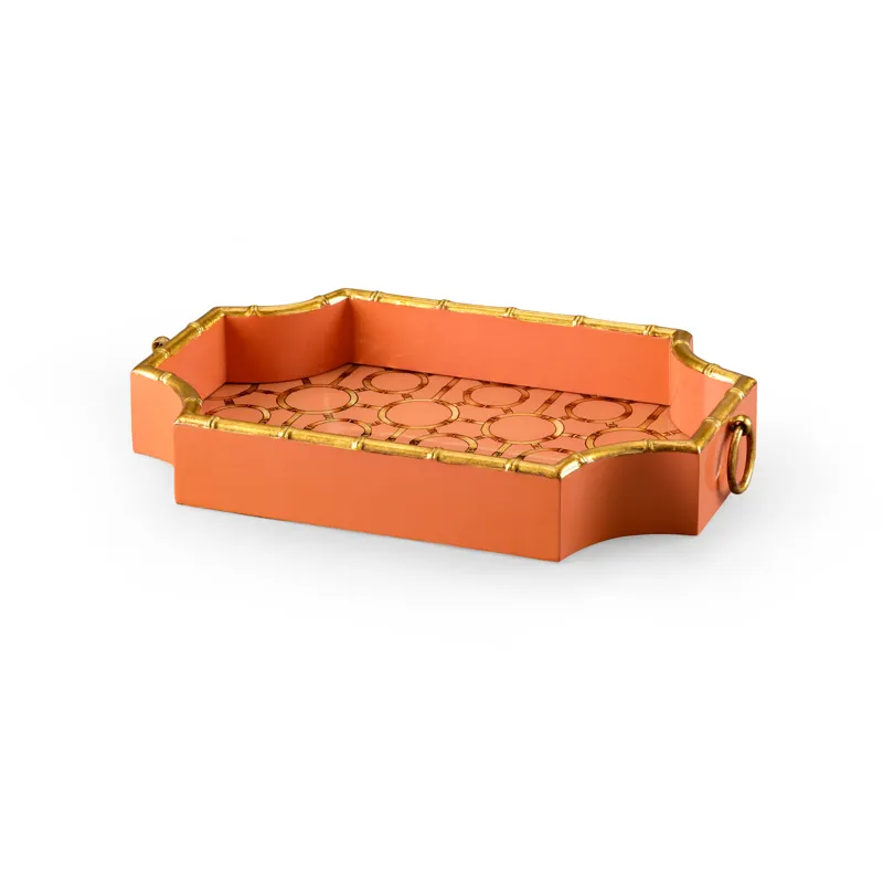 Bamboo Tray - Orange