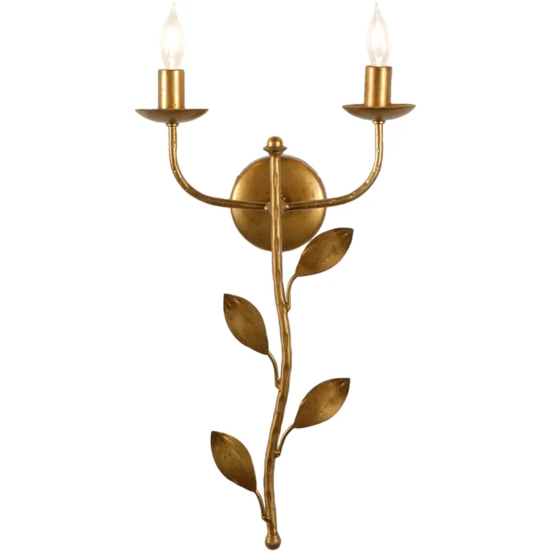 Botanical Leaf Sconce