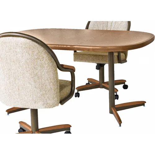 Casual Square-Round Dining Table