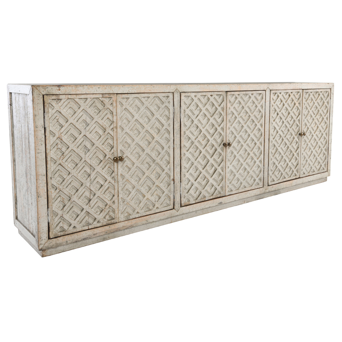 Jonas 6 Door Sideboard 393574 by Naturally Modern at Kloss Furniture