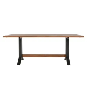 Bellamy Dining Table - Amber Brown
