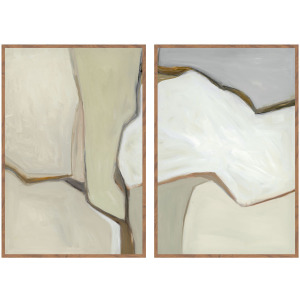 Dried Painting 60x40 by Buddy Whitlock - Set of 2