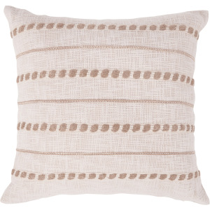 ML Lago Ivory/Natural 22 x 22 Pillow