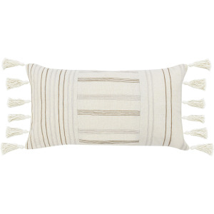 St Apana Ivory/Natural 14x26 Pillow