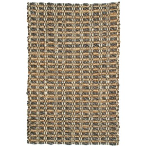 Mixed Jute Weaves Timberhitch Charcoal/Natural Rug
