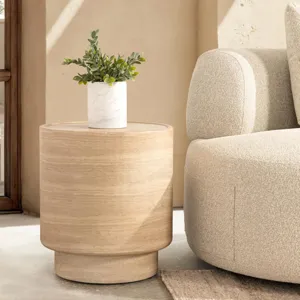 Mckenna Outdoor End Table - Beige