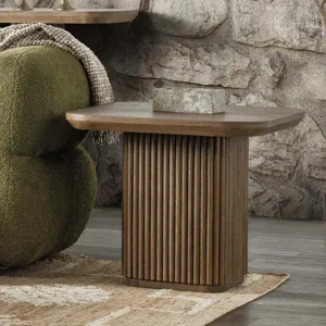 Vander End Table - Tawny Brown