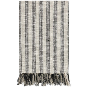 TC Linna Natural/Black 50x70 Throw 