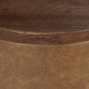 Andra Accent Table - Tan