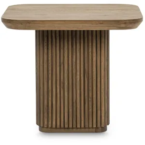 Vander End Table - Tawny Brown