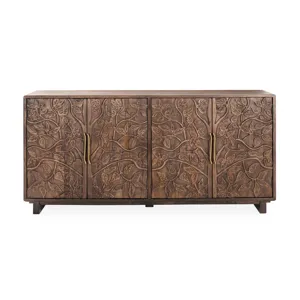 Albero 4 Door Buffet - Kona Brown