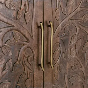 Alberto Tall Cabinet - Kona Brown