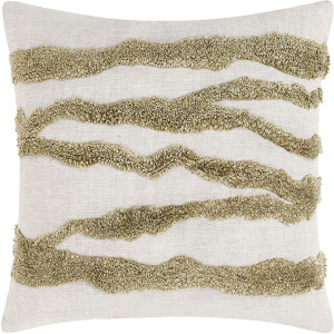 St Passage Wheat Green 22x22 Pillow