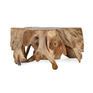 Cypress Teak Root Coffee Table - Natural