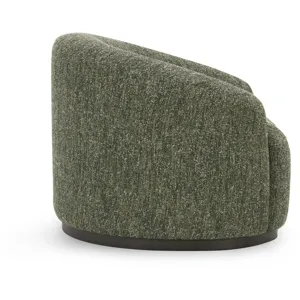Beverly Swivel Chair - Antique Green