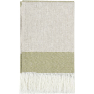 TC Talara Wheat Green/Natural Throw 50x70