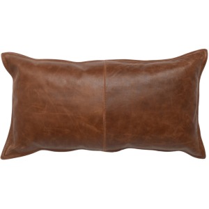 SLD Leather Kona Brown 14x26 Pillow