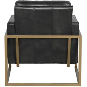 Ken Accent Chair - Jet Black