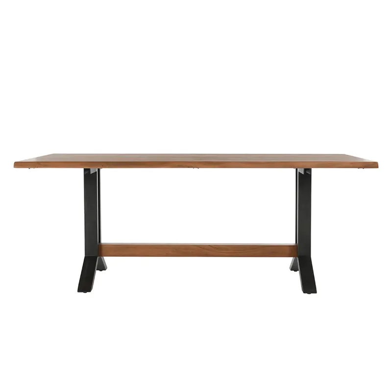 Bellamy Dining Table - Amber Brown